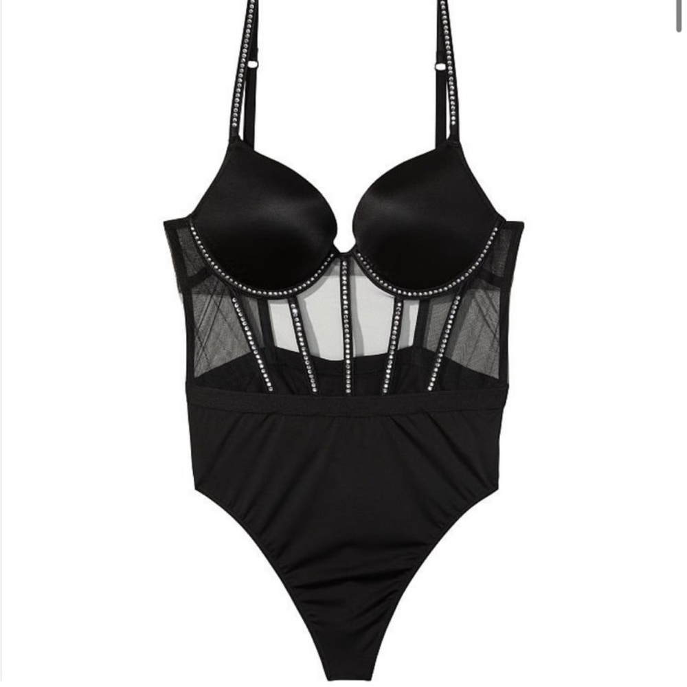 Elegant Black Women's Bodysuit